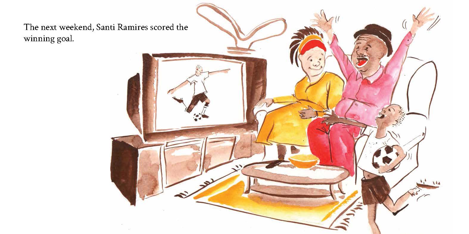 Rafiki’s Style — original illustrated page 11, English text included
