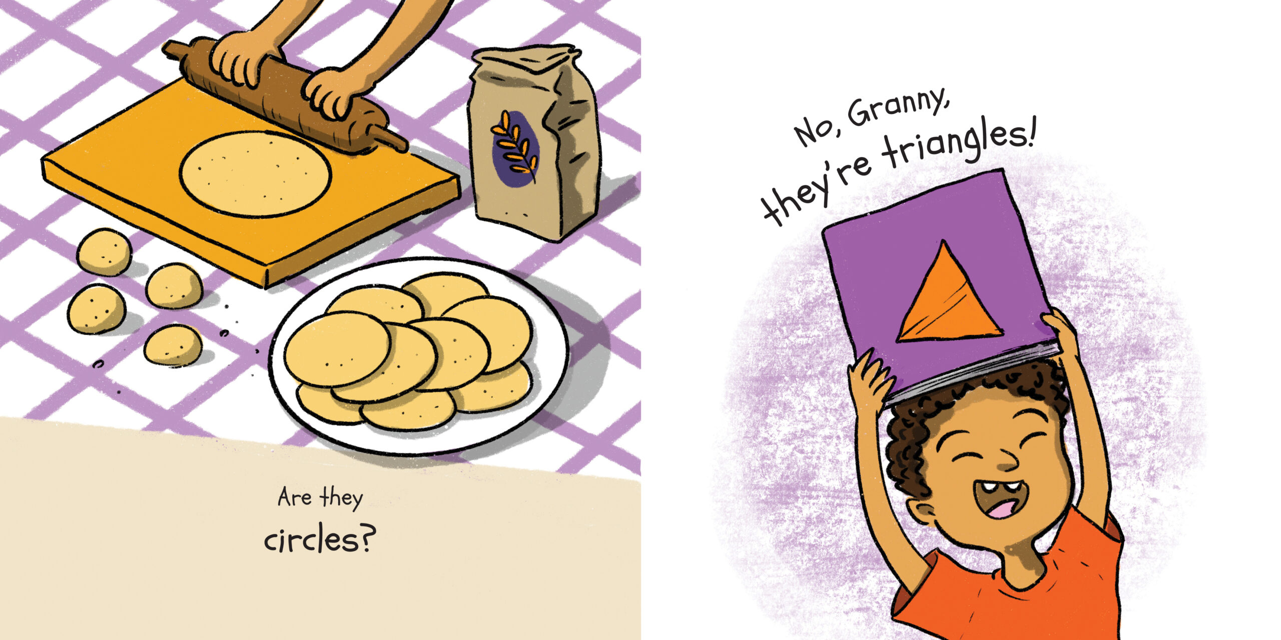 Samoosas! — original illustrated page 4, English text included