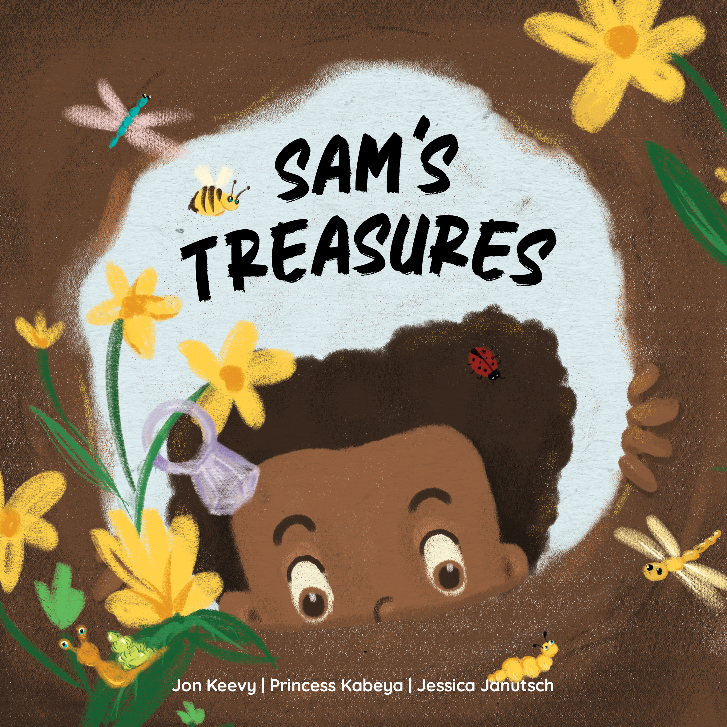Sam’s Treasures — original illustrated page 1, English text included
