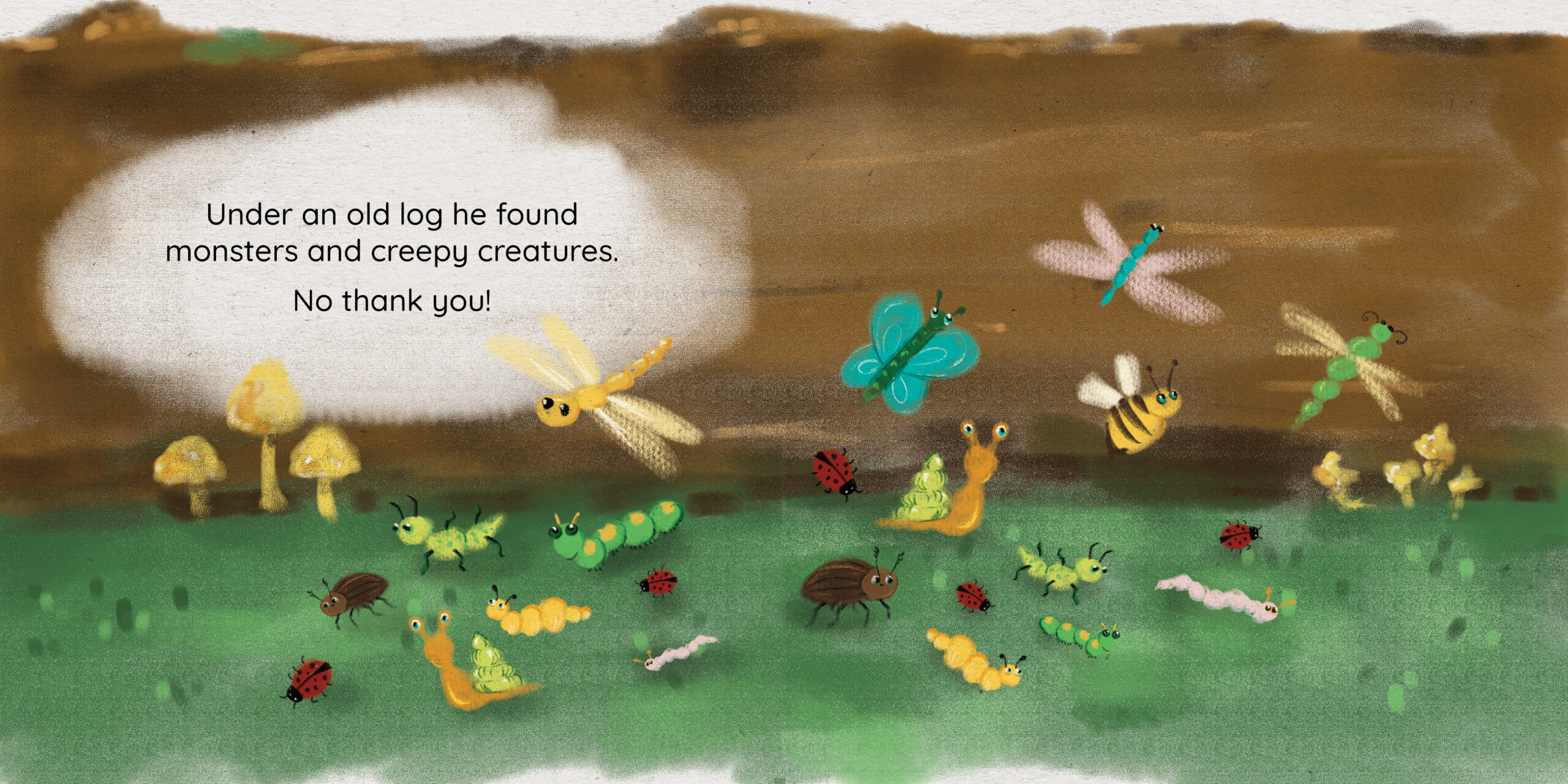 Sam’s Treasures — original illustrated page 7, English text included
