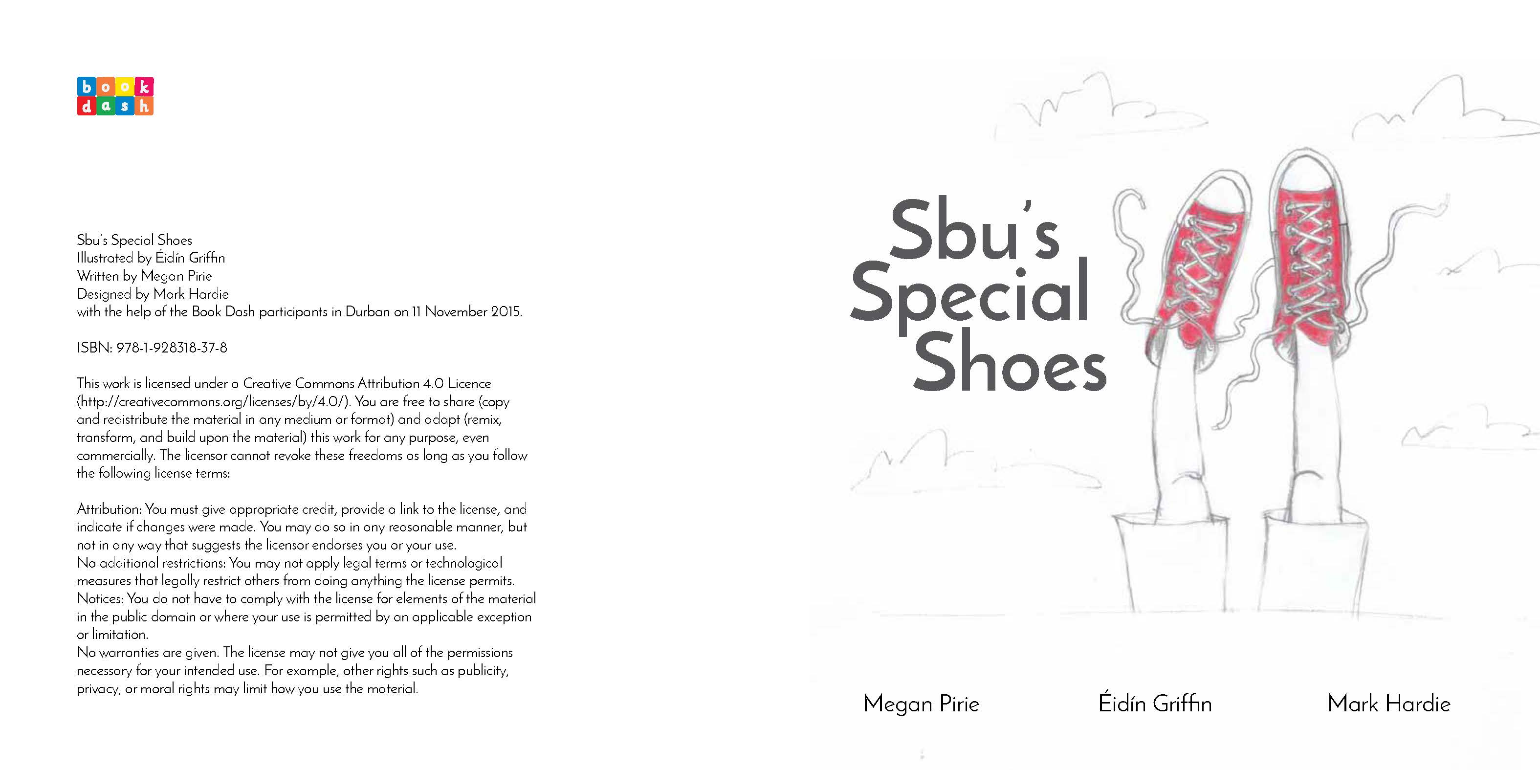 Sbu’s Special Shoes — original illustrated page 4, English text included