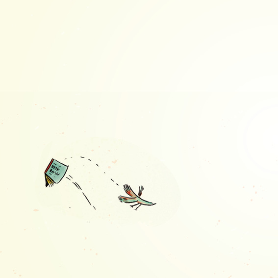 Senzo and the Sun — original illustrated page 18, English text included