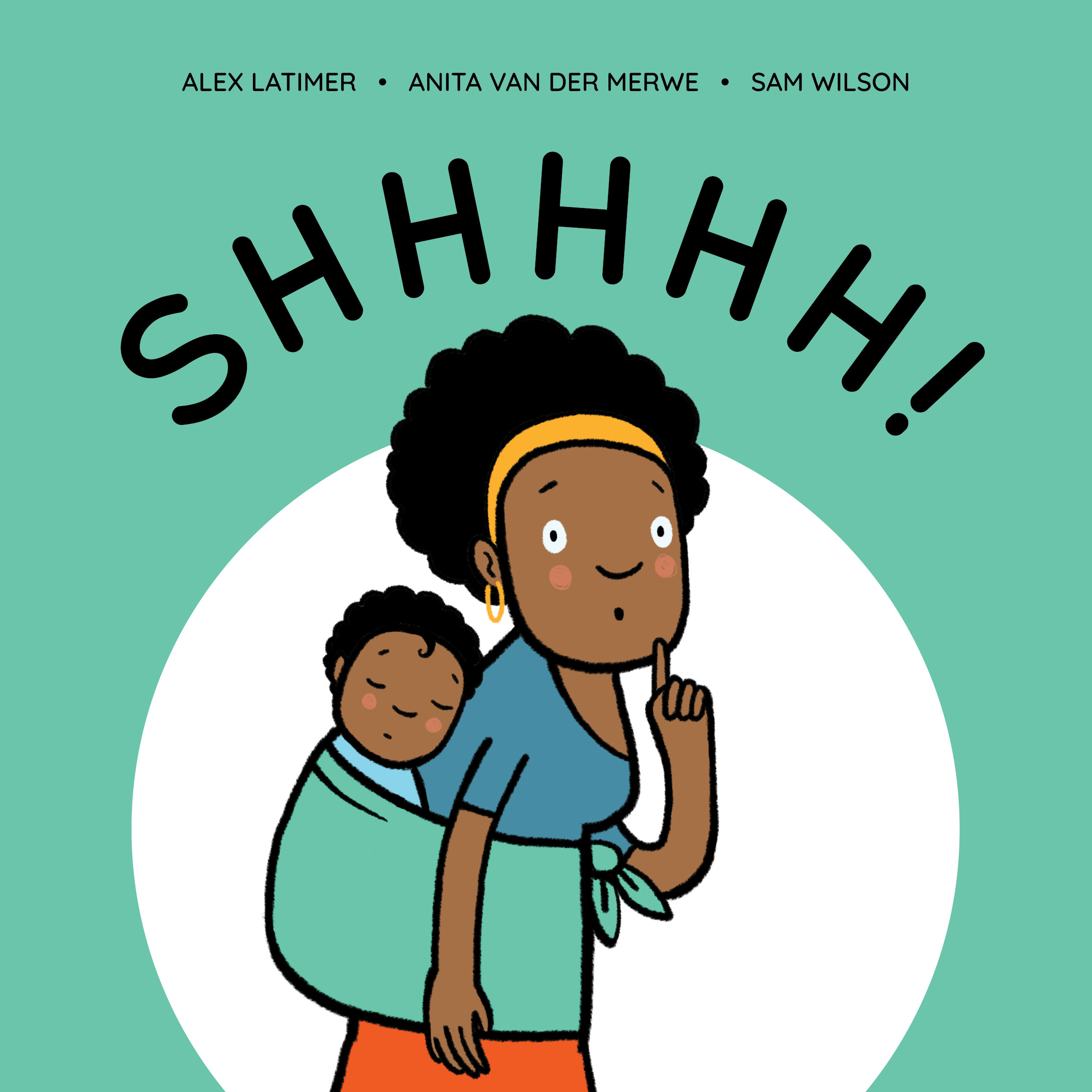 Shhhhh! — original illustrated page 1, English text included