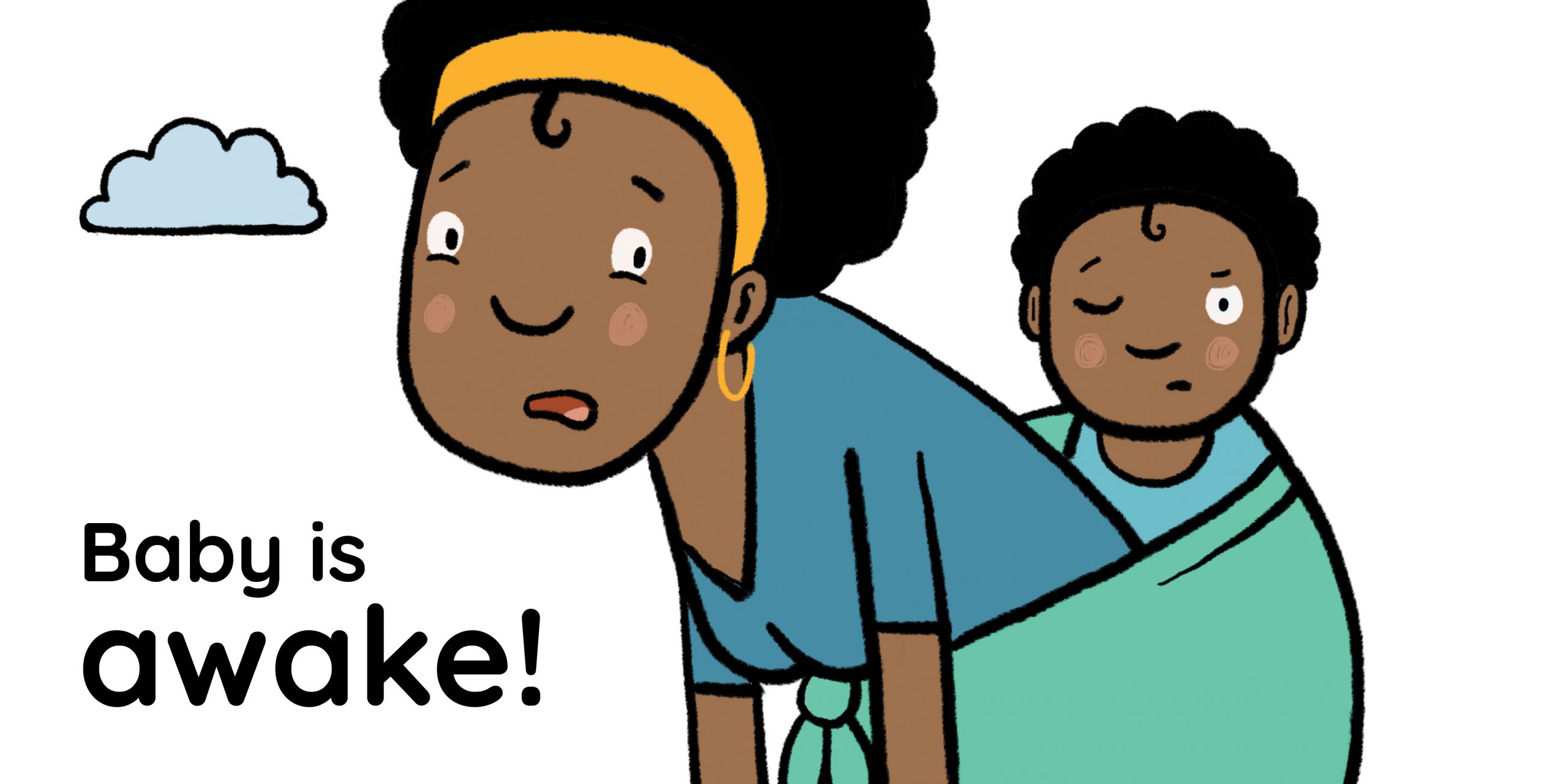 Shhhhh! — original illustrated page 11, English text included