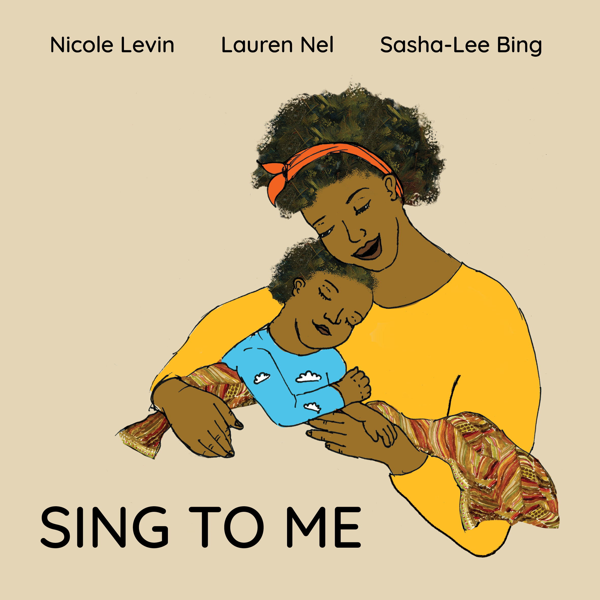 Sing to me — original illustrated page 1, English text included