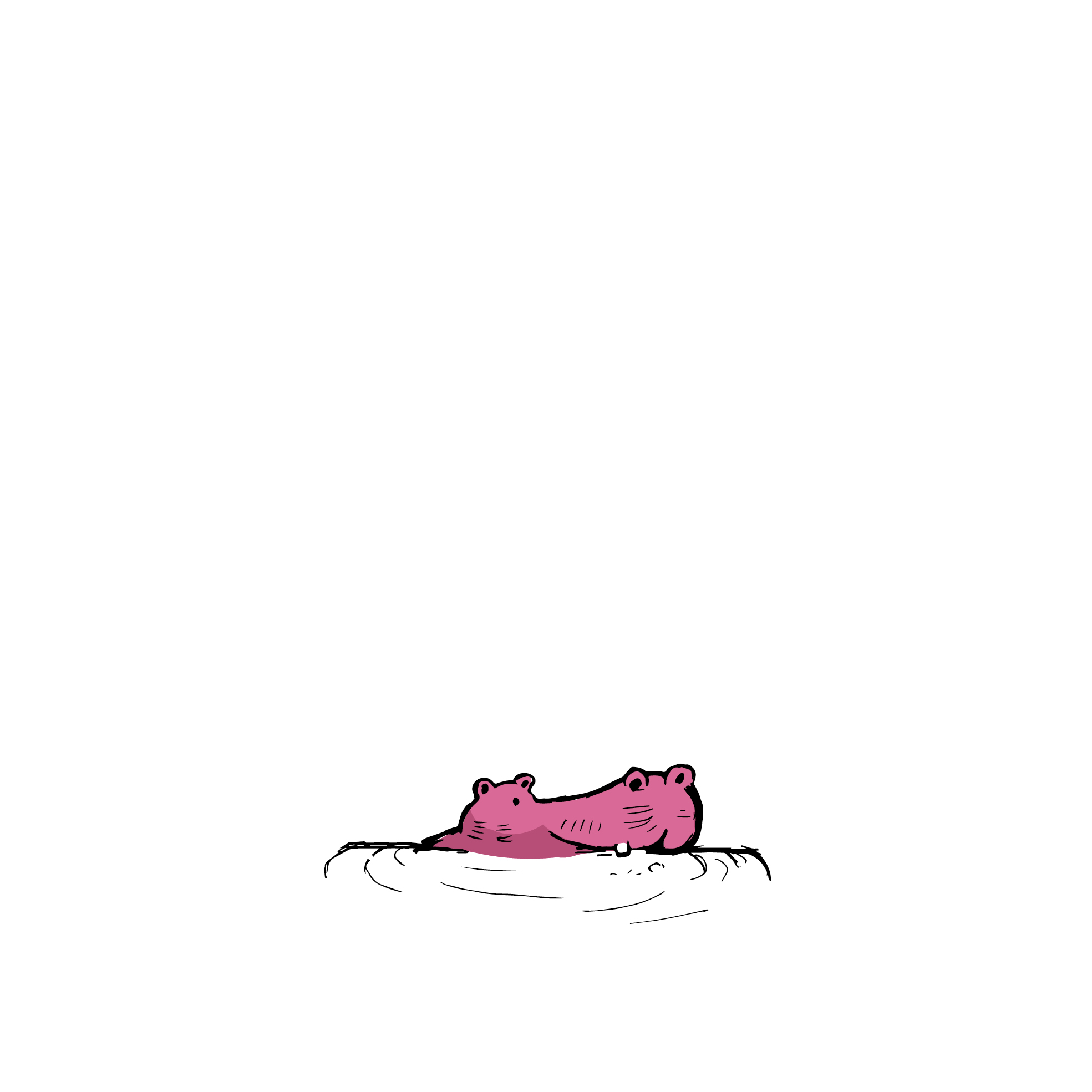 That’s not Thabi, That’s a hippopotamus — original illustrated page 14, English text included