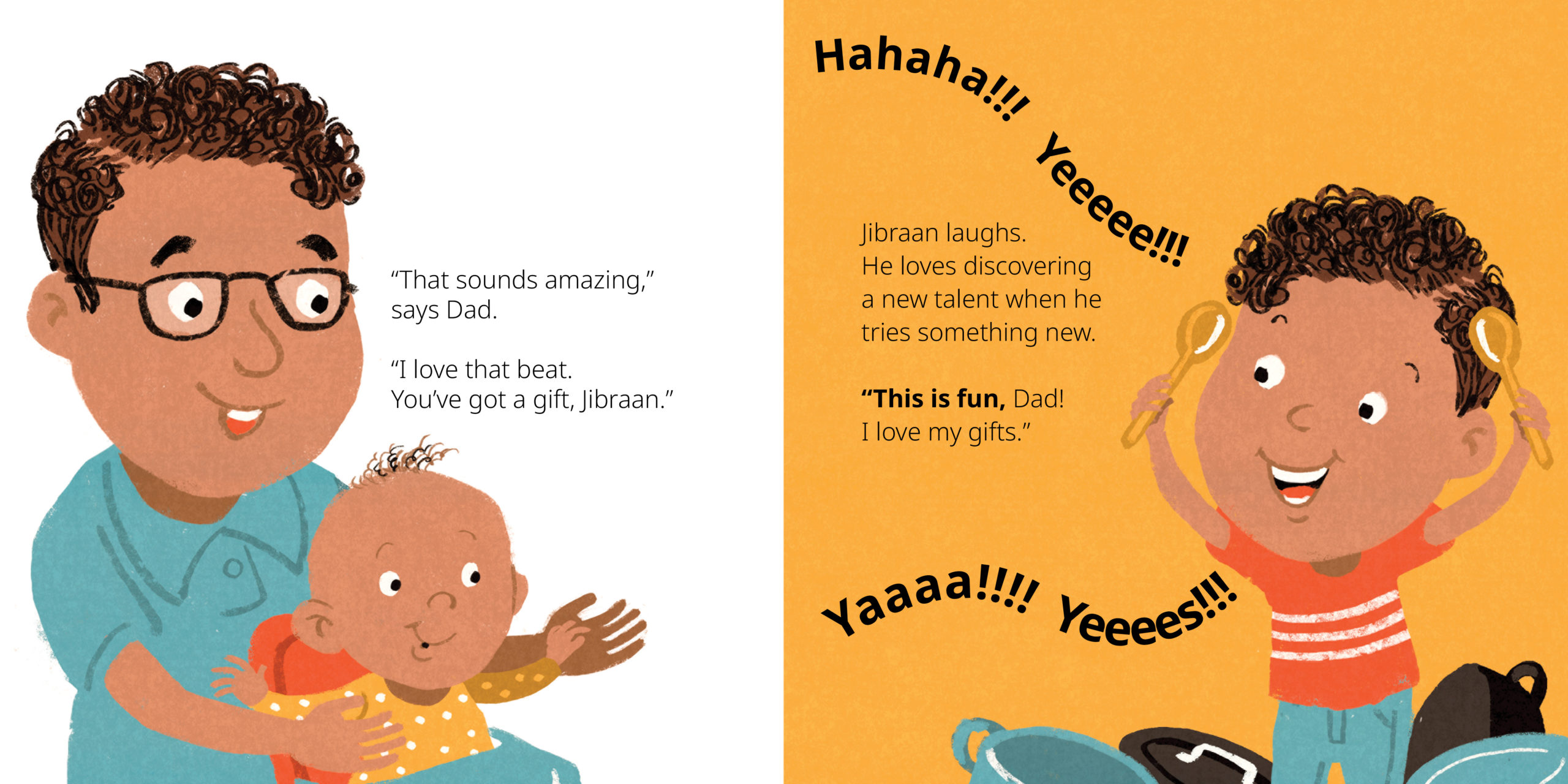 The Best Gift — original illustrated page 11, English text included