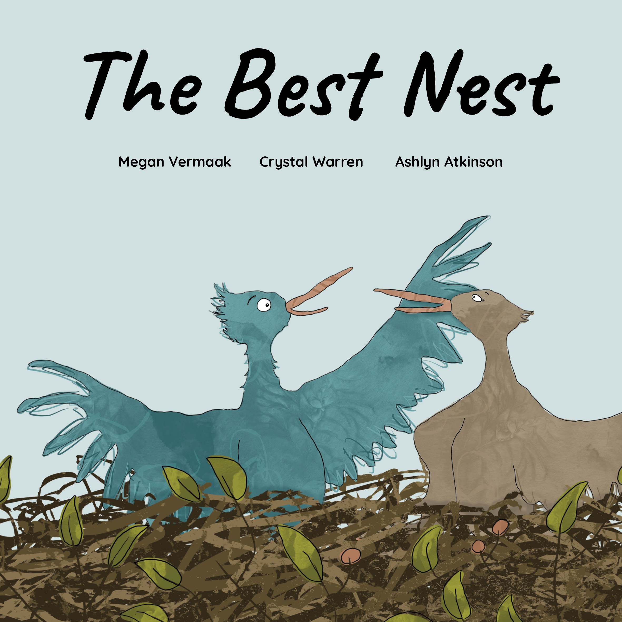 The Best Nest — original illustrated page 1, English text included