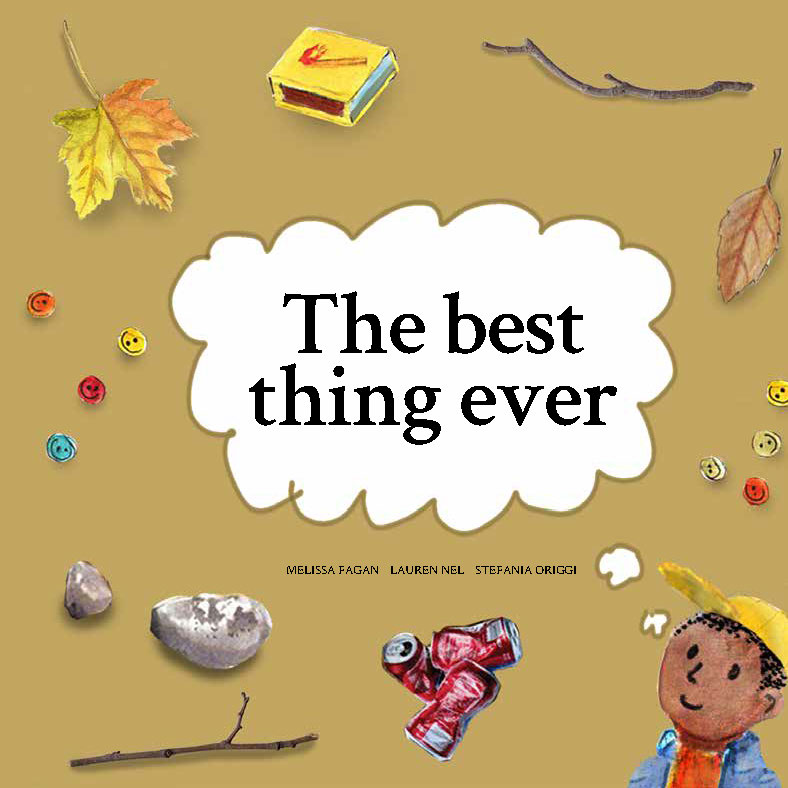 The best thing ever — original illustrated page 1, English text included