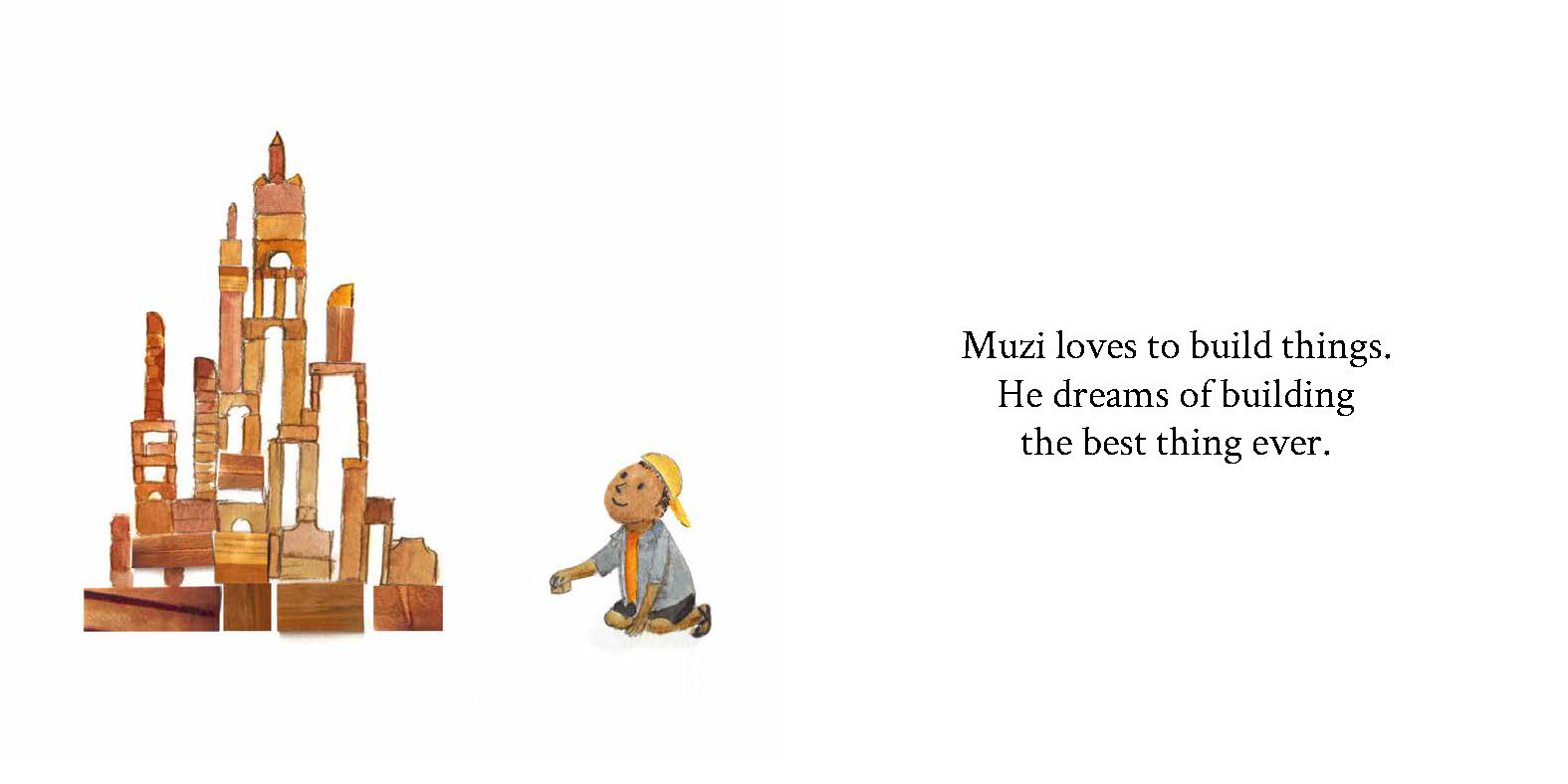 The best thing ever — original illustrated page 2, English text included