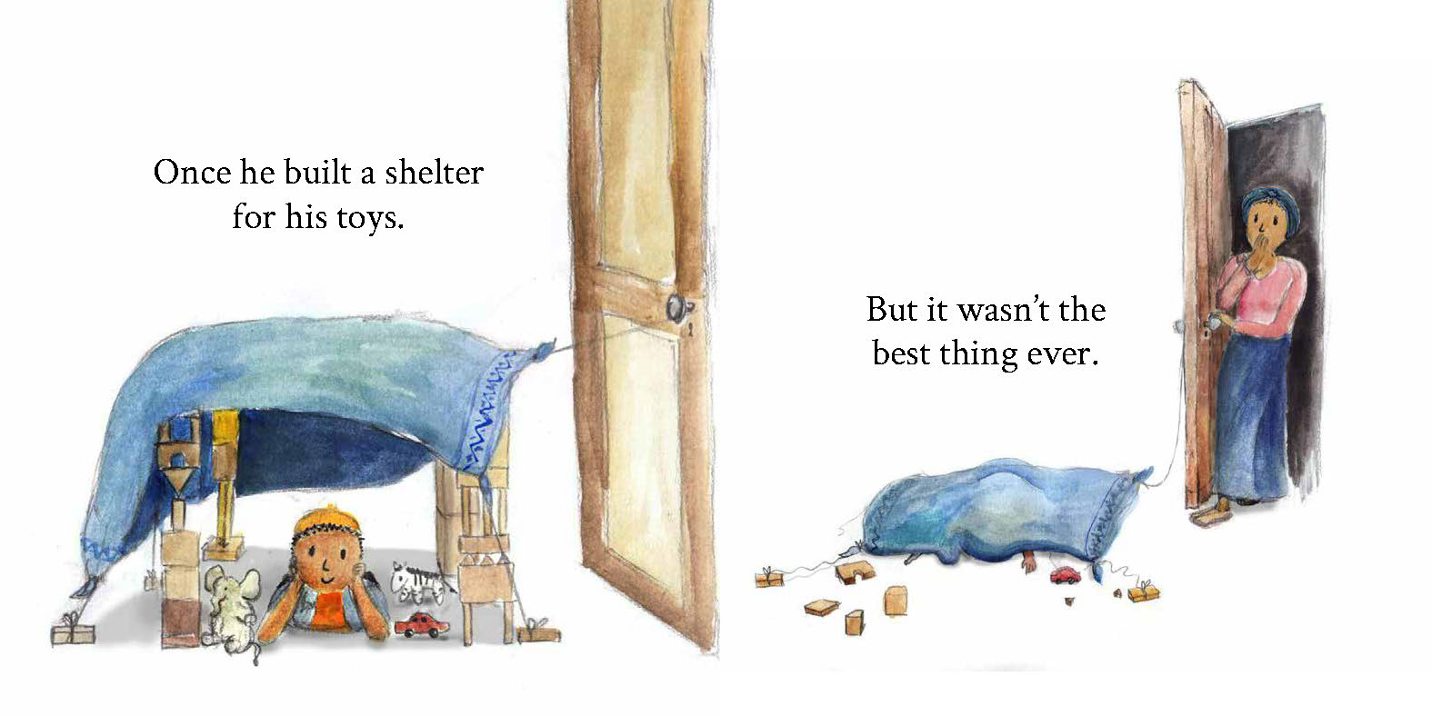 The best thing ever — original illustrated page 3, English text included