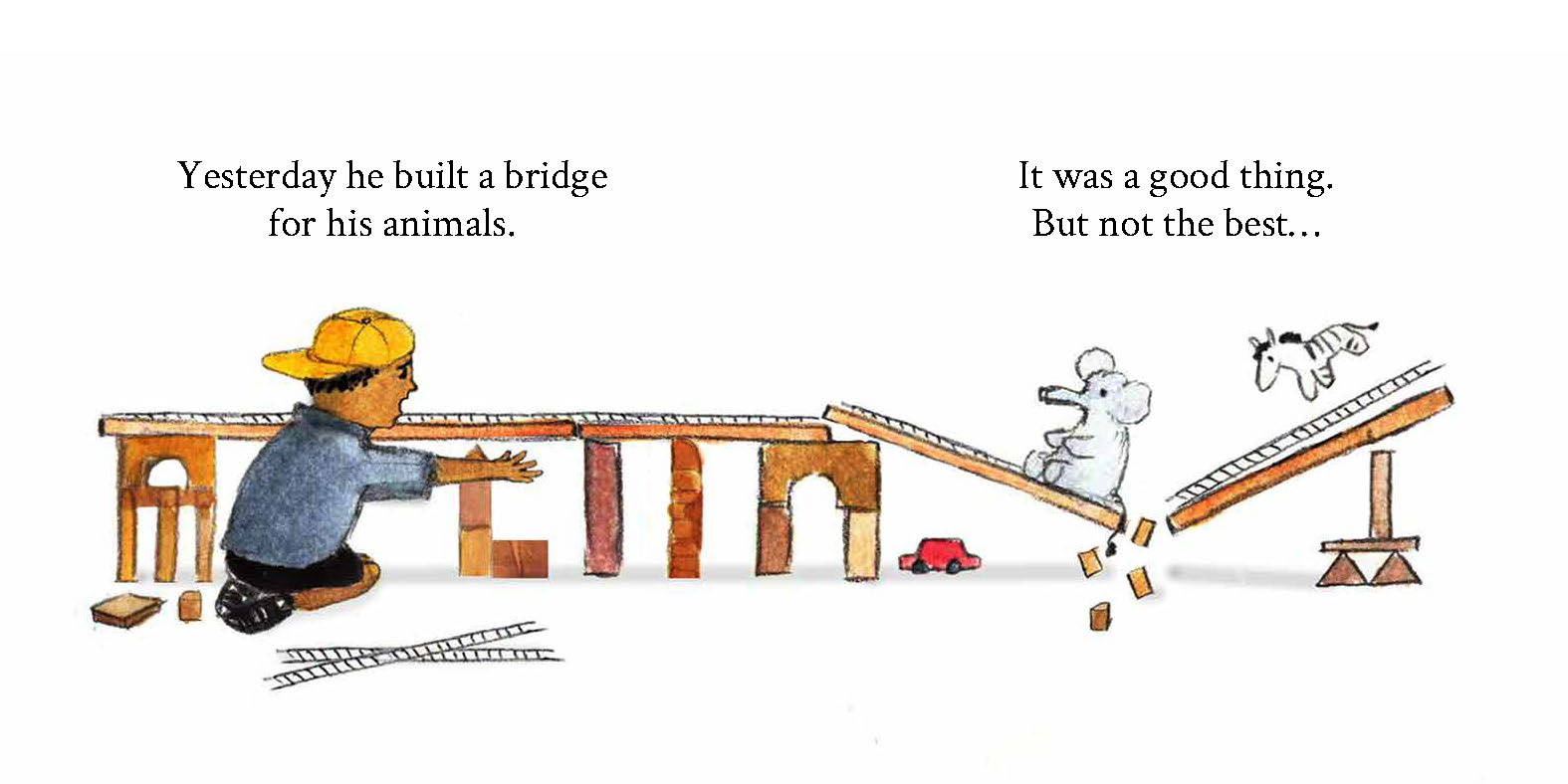 The best thing ever — original illustrated page 4, English text included
