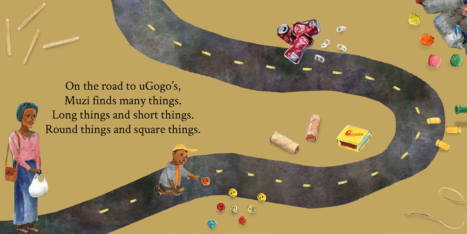 The best thing ever — original illustrated page 8, English text included