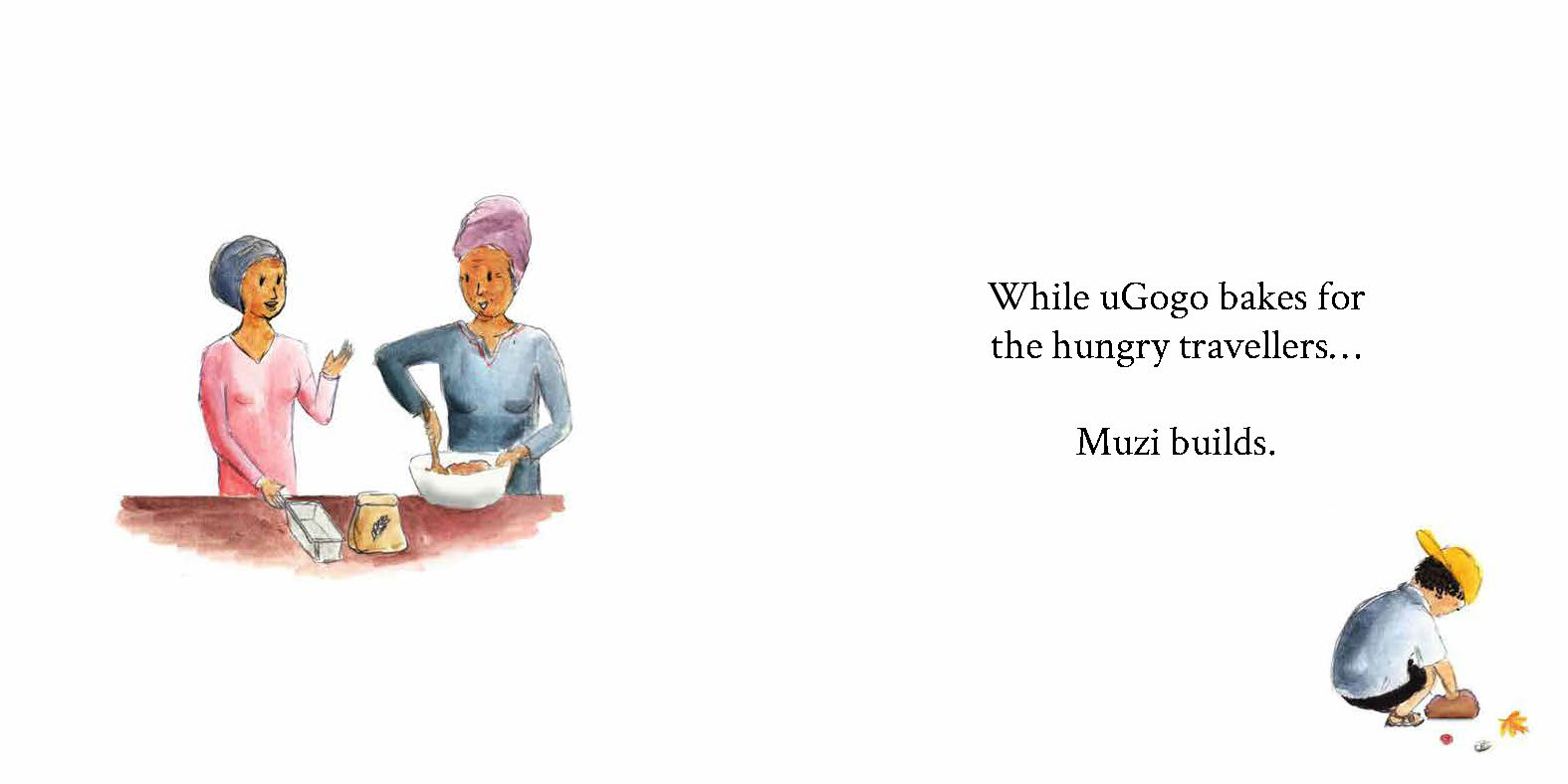 The best thing ever — original illustrated page 11, English text included