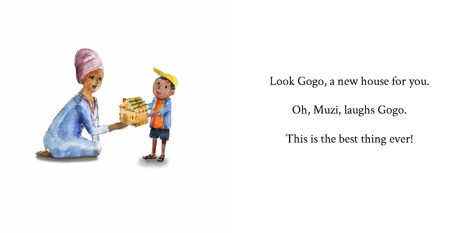 The best thing ever — original illustrated page 12, English text included