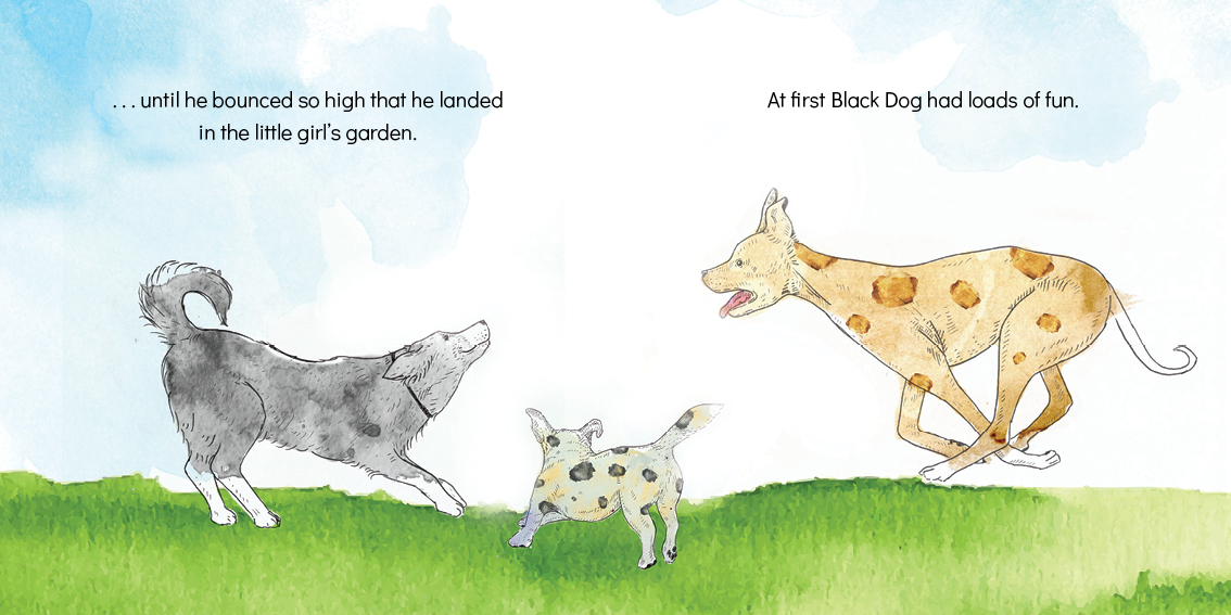 The Bounce — original illustrated page 7, English text included