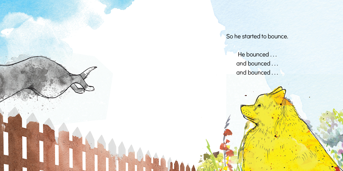 The Bounce — original illustrated page 12, English text included