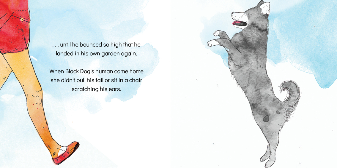 The Bounce — original illustrated page 13, English text included