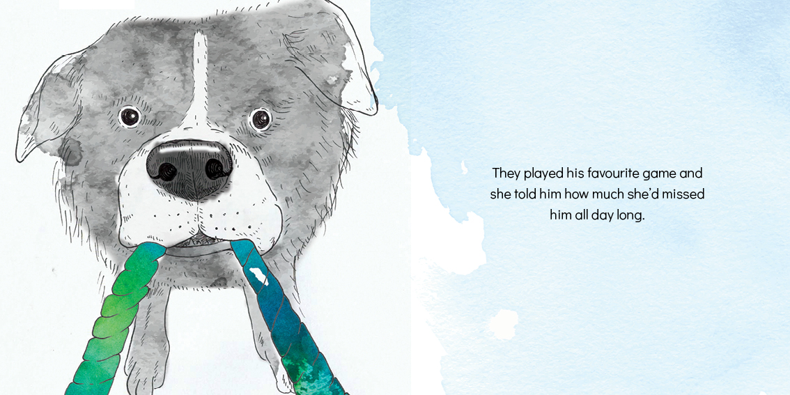 The Bounce — original illustrated page 14, English text included