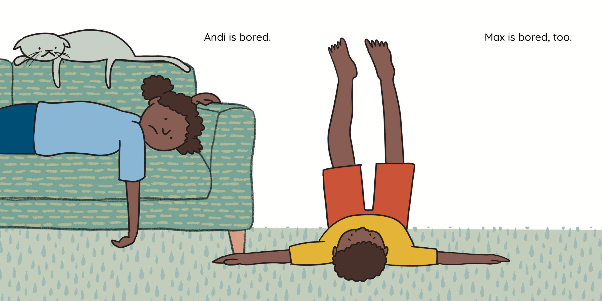 The Box — original illustrated page 2, English text included