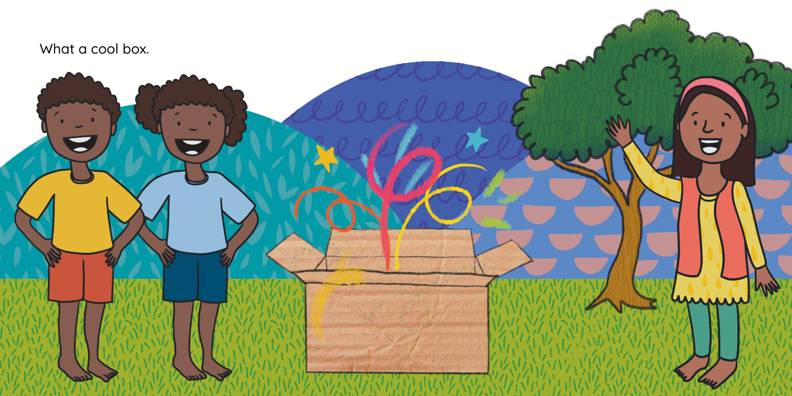 The Box — original illustrated page 13, English text included