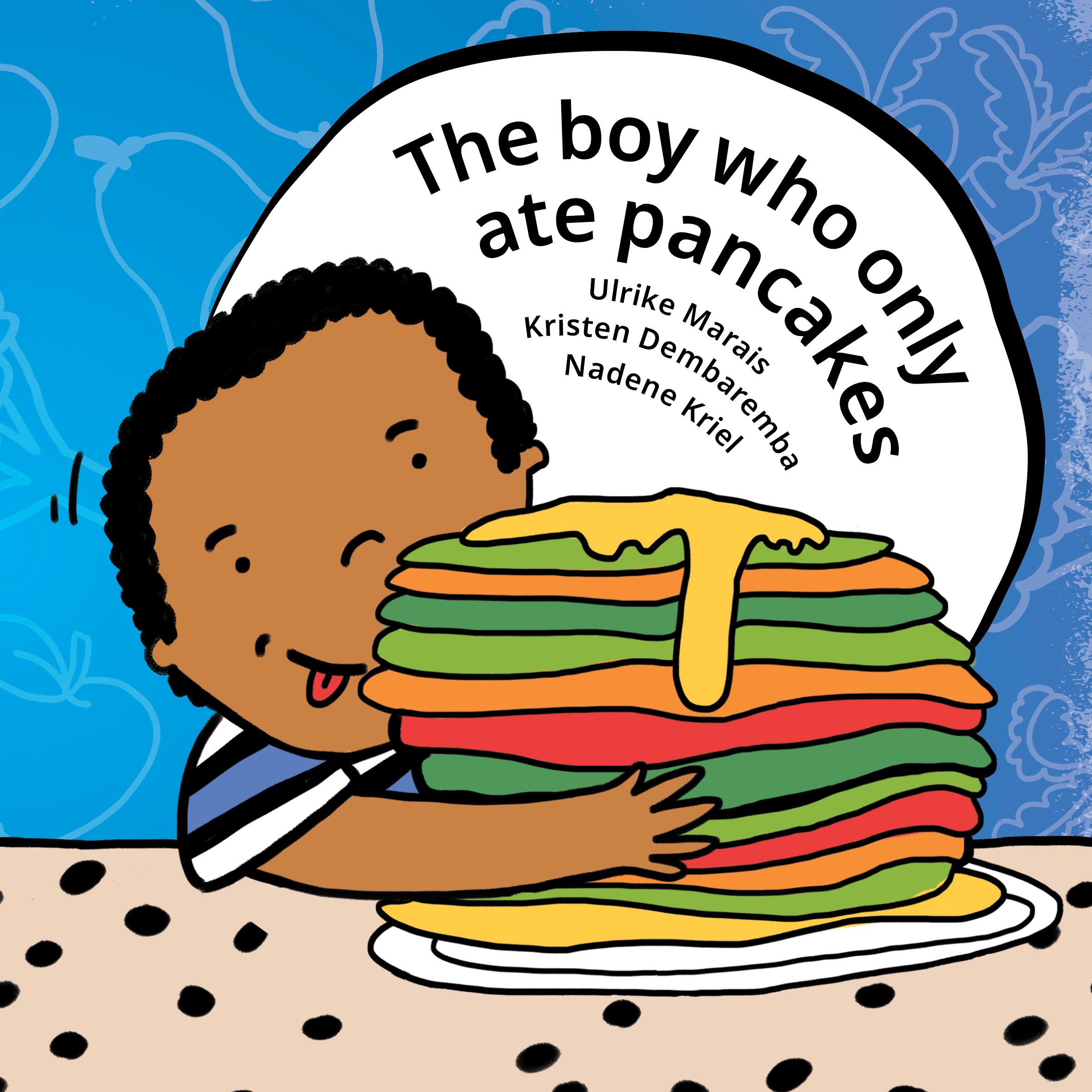 The boy who only ate pancakes — original illustrated page 1, English text included