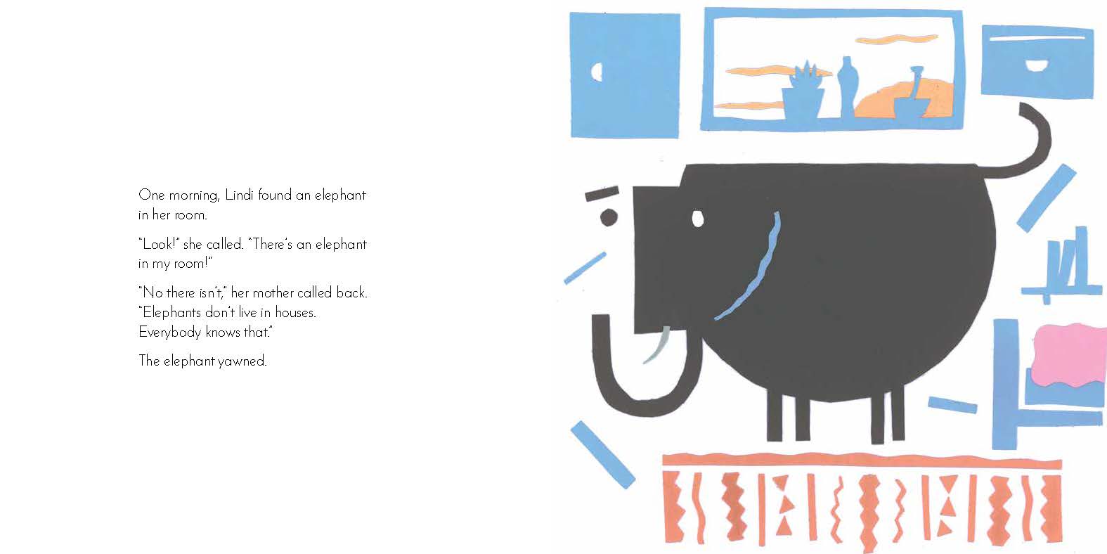 The Elephant in the Room — original illustrated page 2, English text included