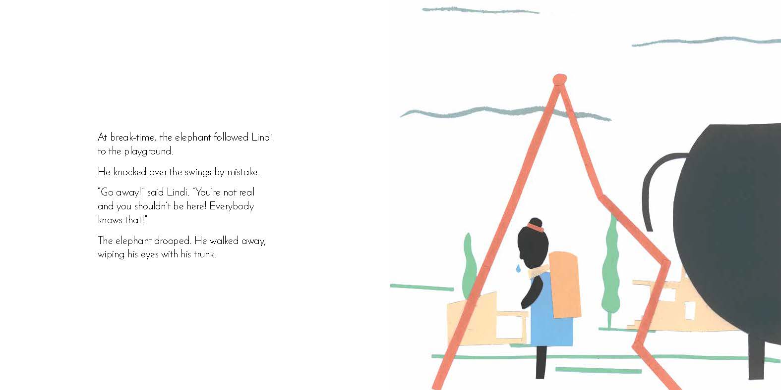 The Elephant in the Room — original illustrated page 5, English text included