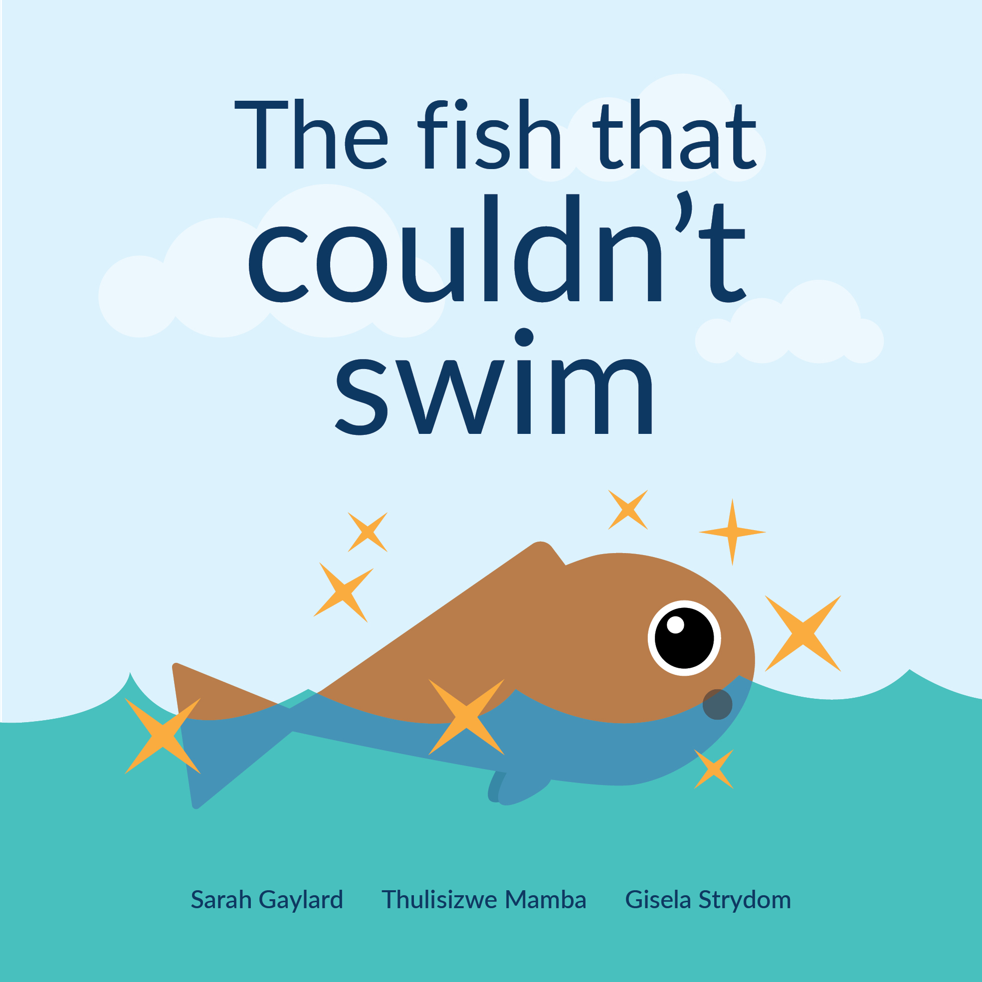 The fish that couldn’t swim — original illustrated page 1, English text included