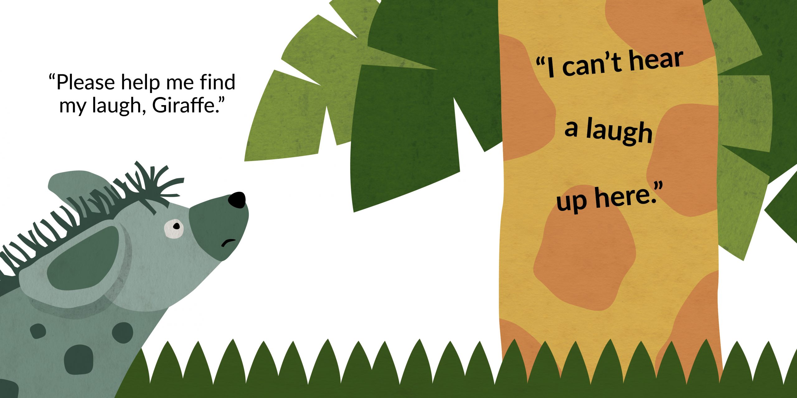 The lost laugh — original illustrated page 3, English text included