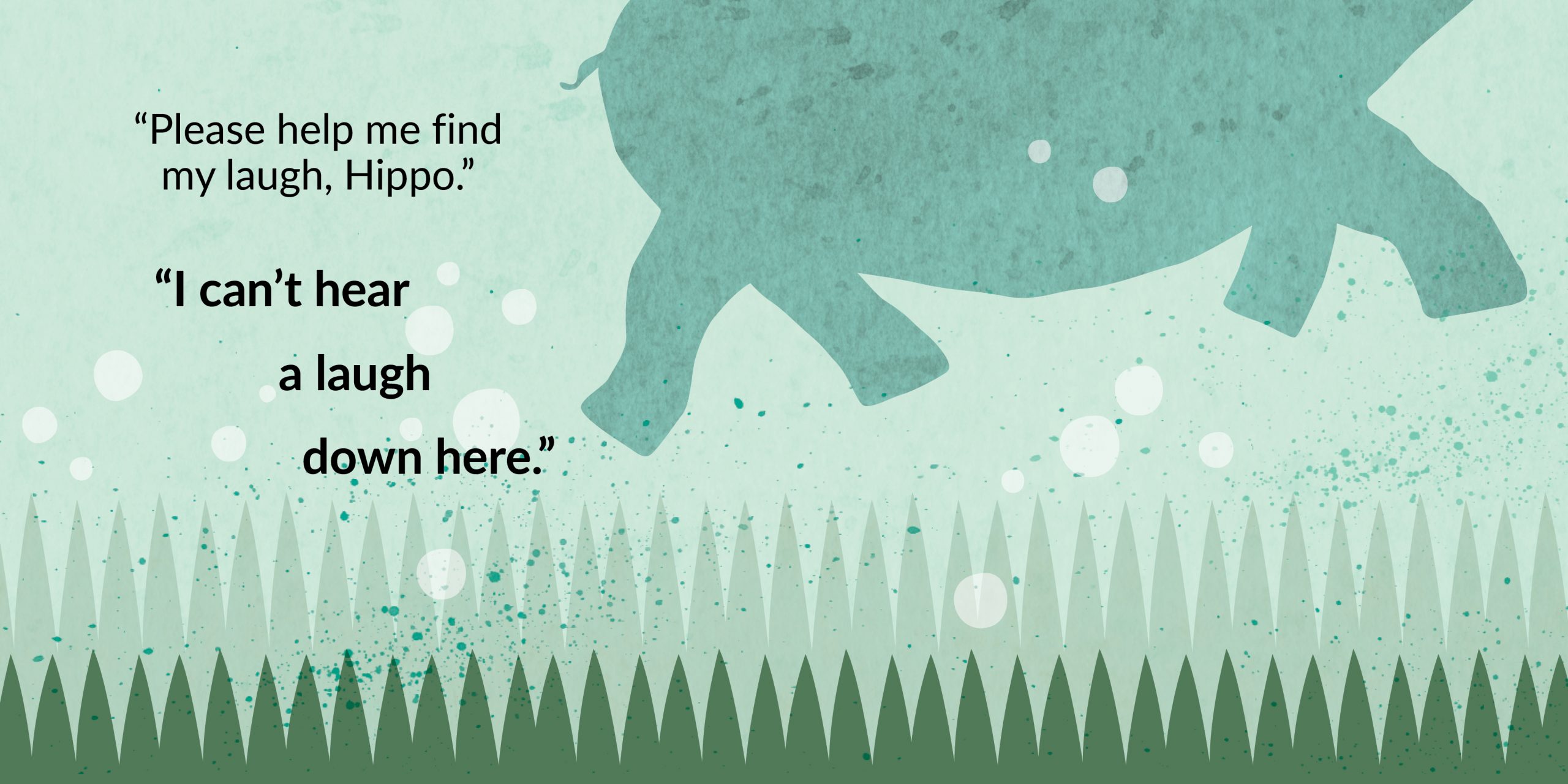 The lost laugh — original illustrated page 4, English text included
