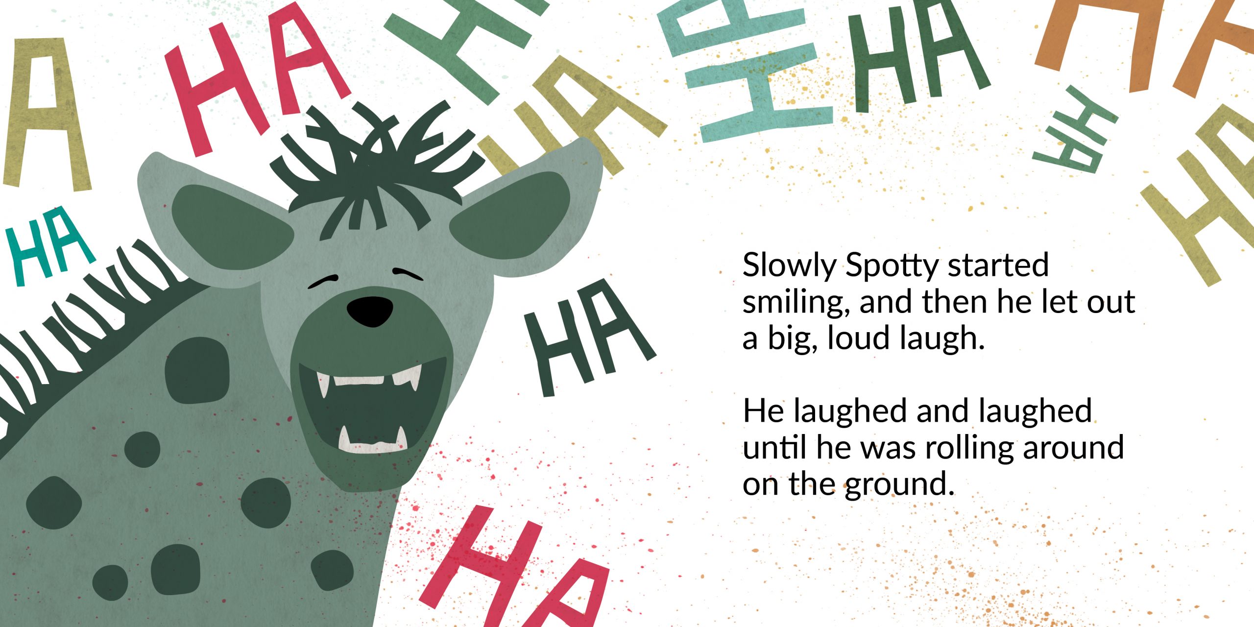 The lost laugh — original illustrated page 10, English text included