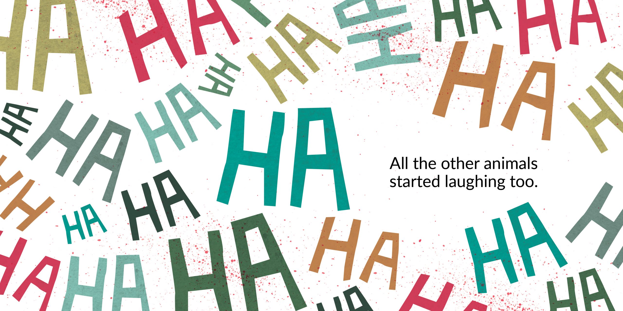 The lost laugh — original illustrated page 11, English text included