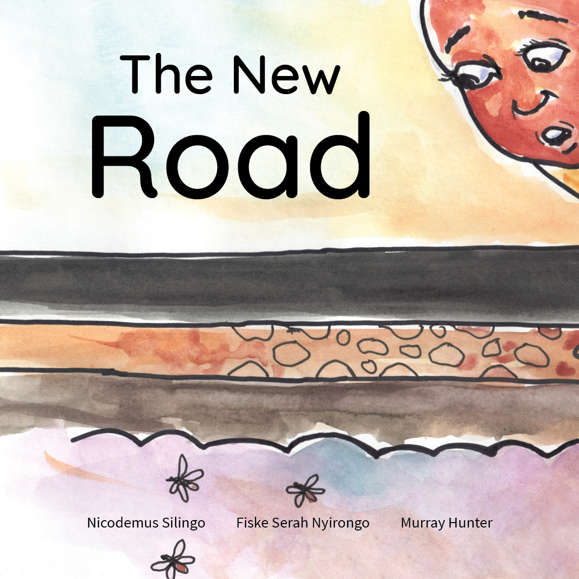 The New Road — original illustrated page 1, English text included