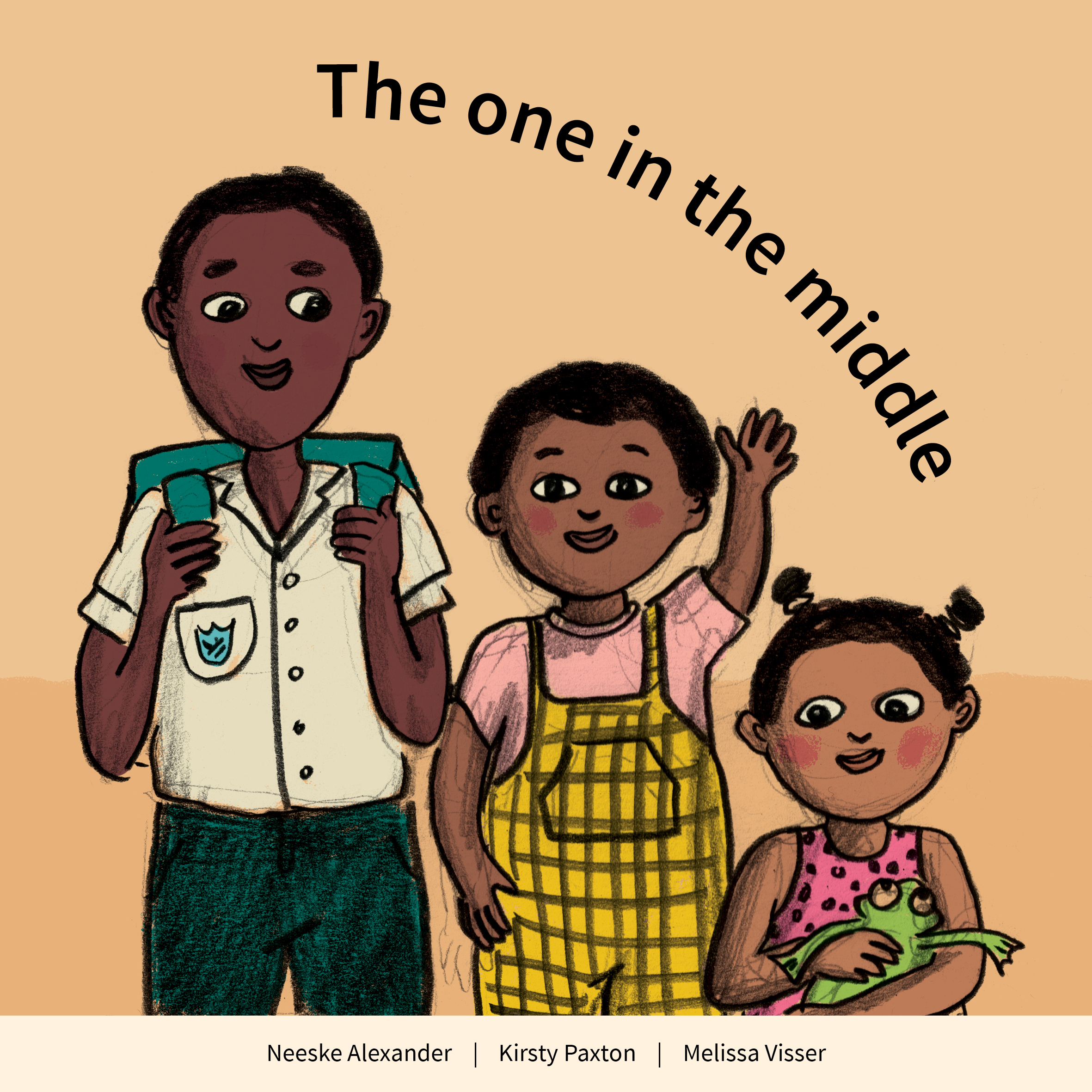 The one in the middle — original illustrated page 1, English text included