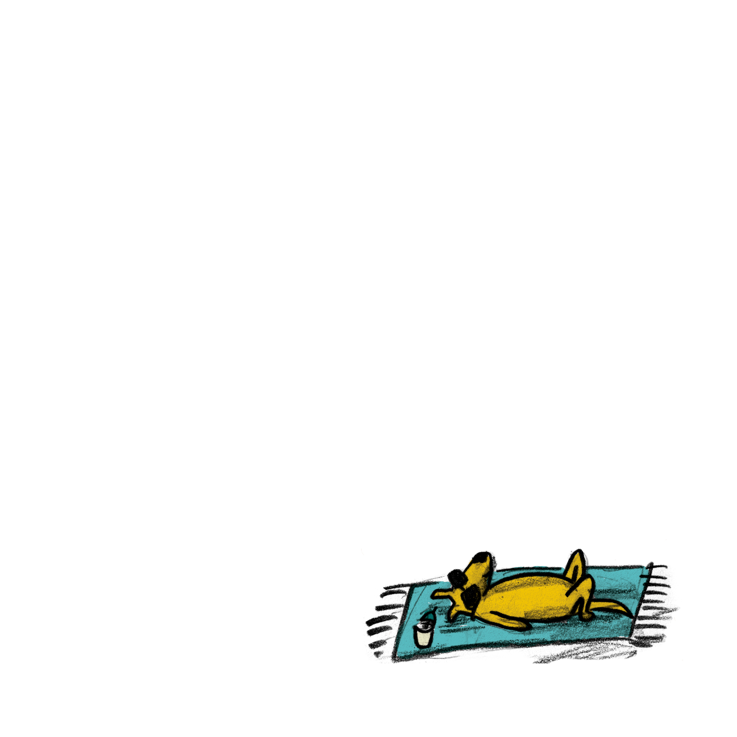 The one in the middle — original illustrated page 14, English text included