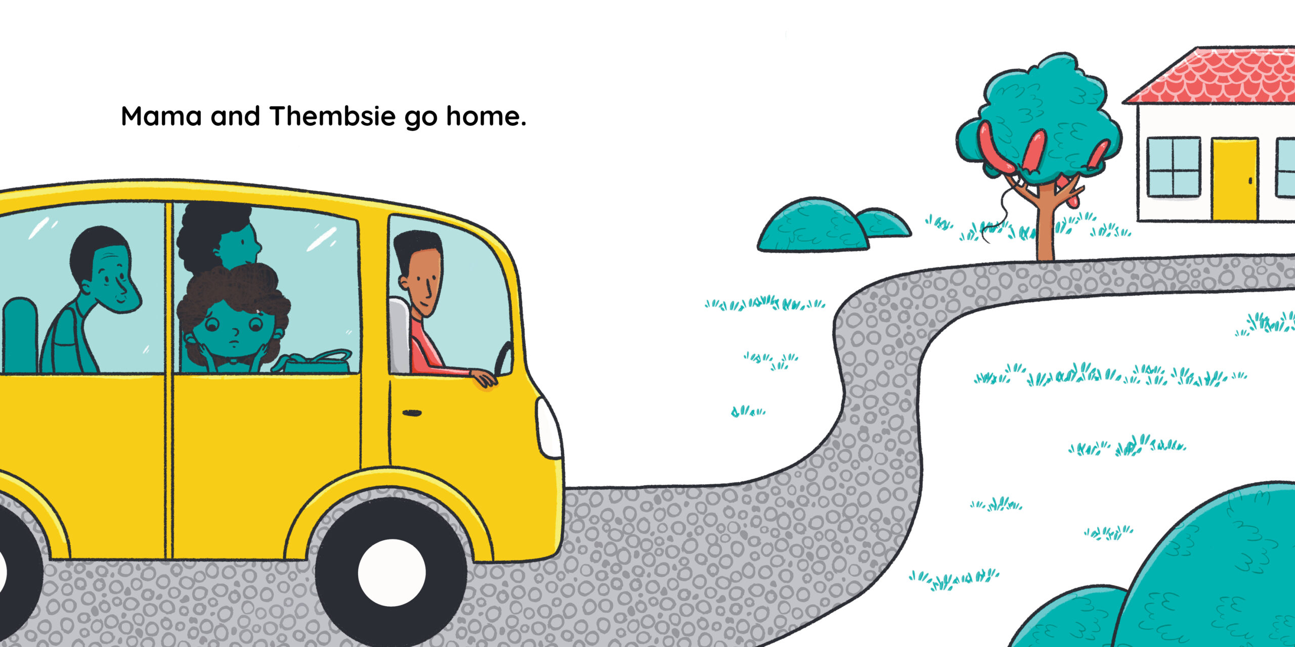 The Sausage Dog — original illustrated page 5, English text included