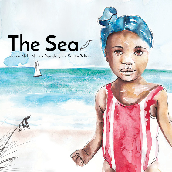 The Sea — original illustrated page 1, English text included