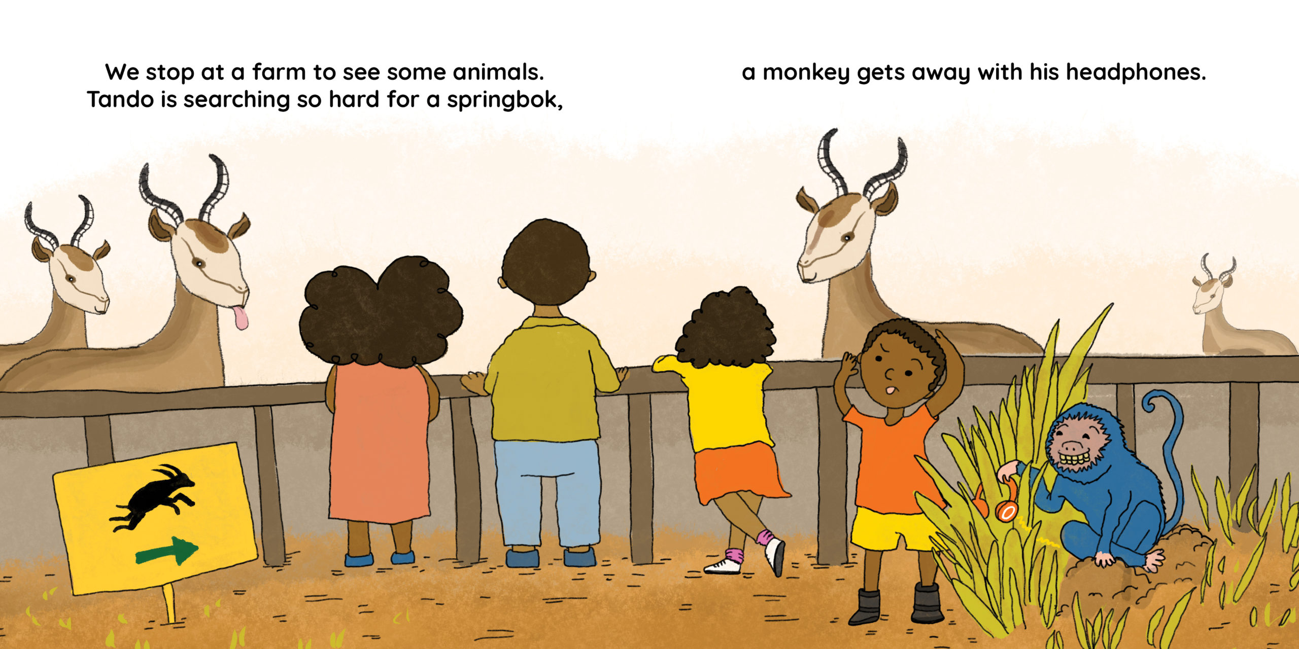 The Things That Really Matter — original illustrated page 5, English text included