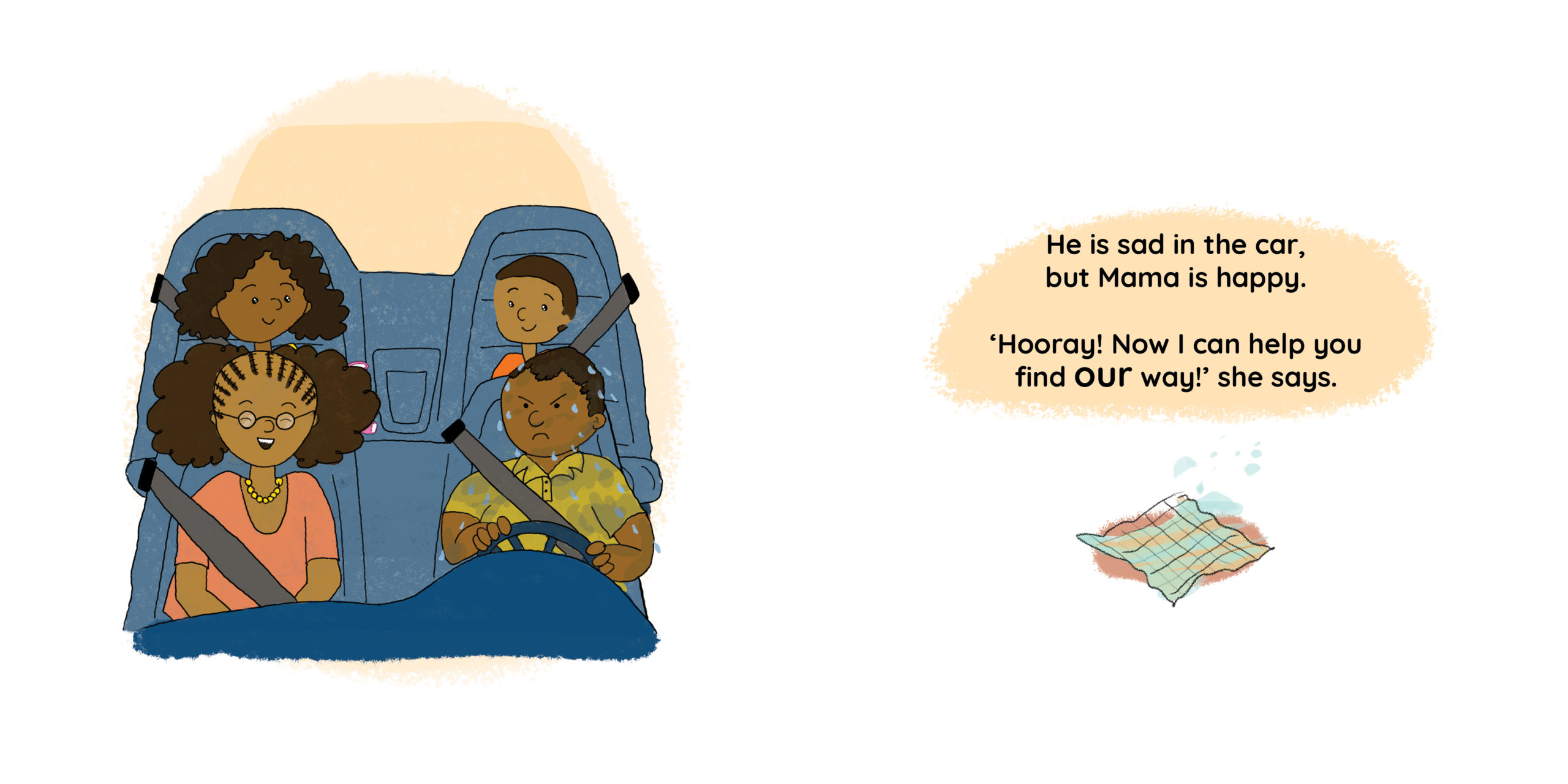 The Things That Really Matter — original illustrated page 8, English text included