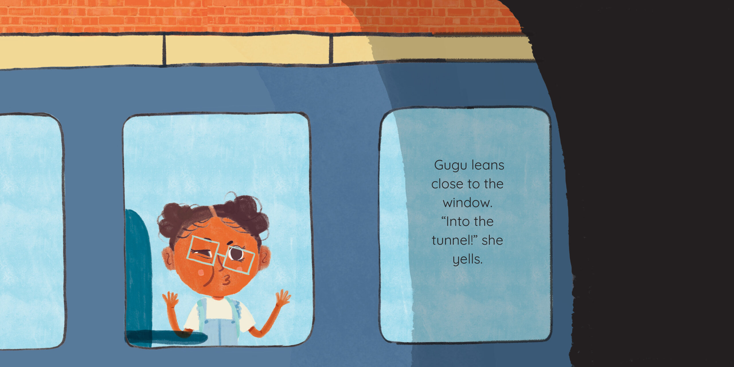 The Window Seat — original illustrated page 11, English text included