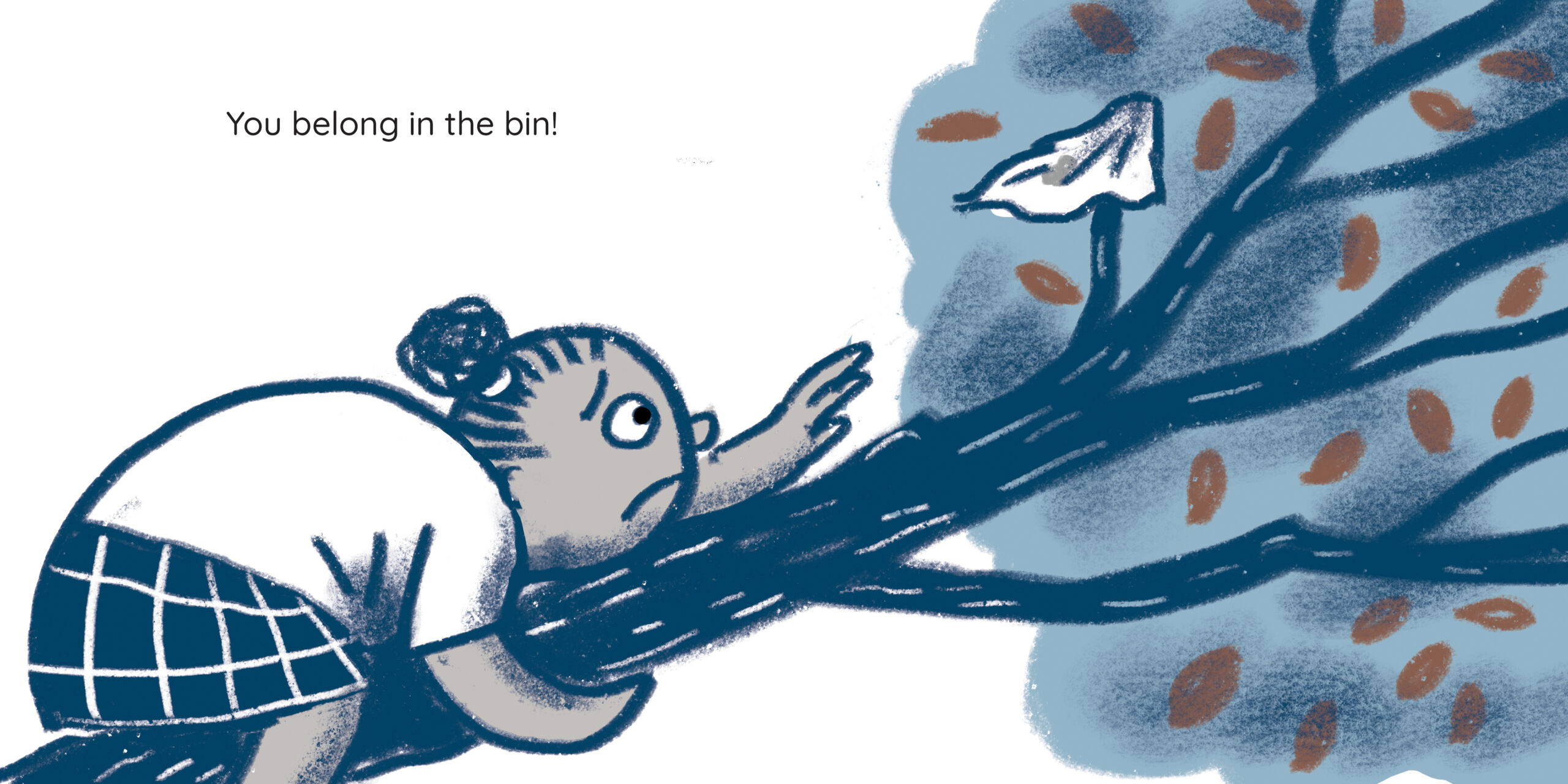 Thuli’s Tissue — original illustrated page 7, English text included