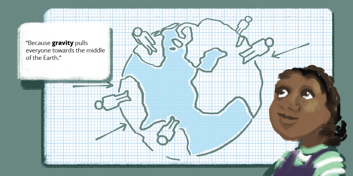Tig’s World — original illustrated page 5, English text included