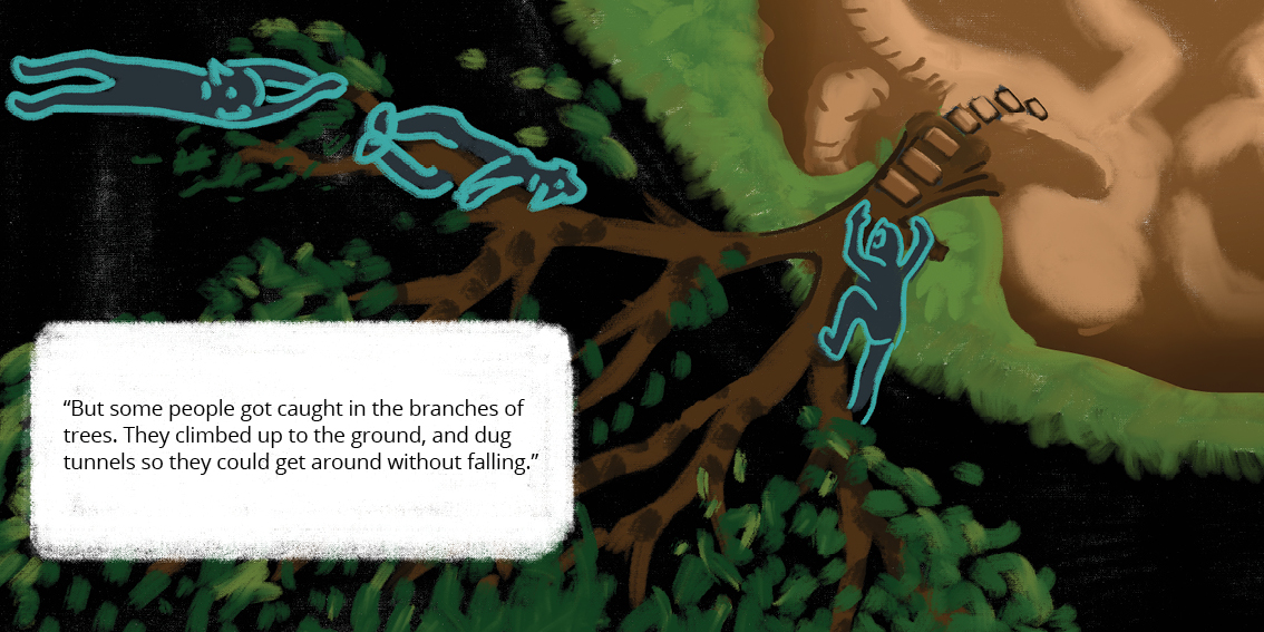 Tig’s World — original illustrated page 10, English text included