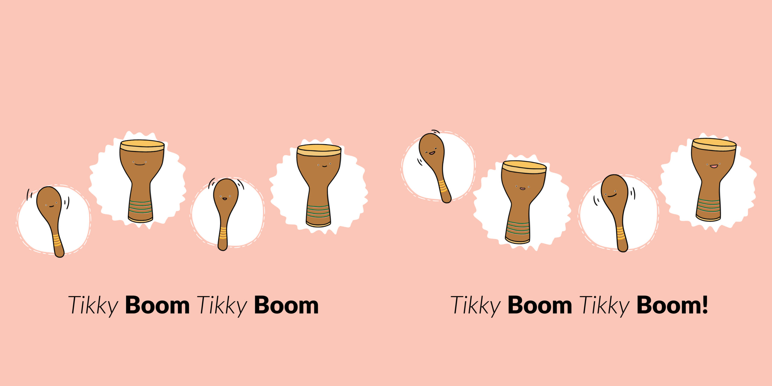 Tikky! Boom! Tish! — original illustrated page 6, English text included