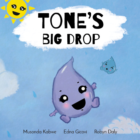 Tone’s Big Drop — original illustrated page 1, English text included