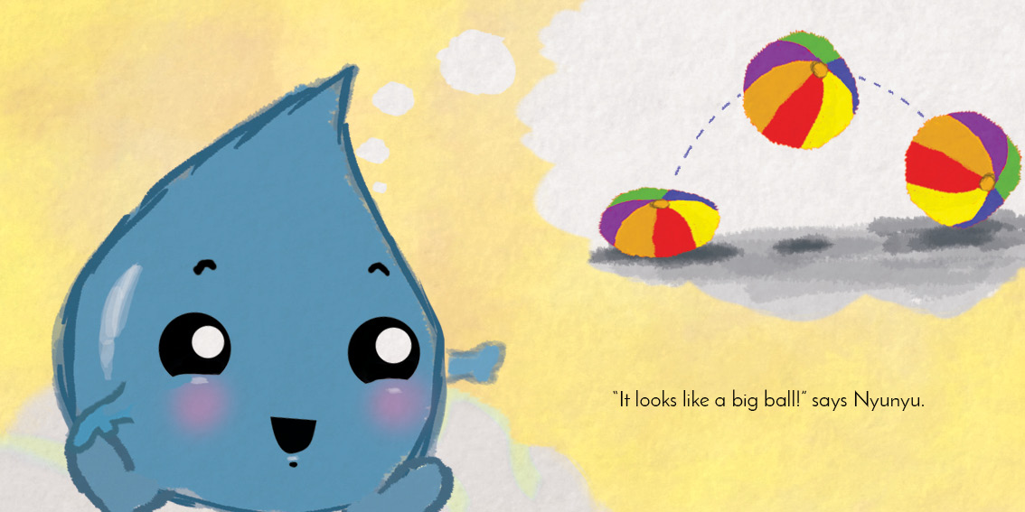 Tone’s Big Drop — original illustrated page 10, English text included