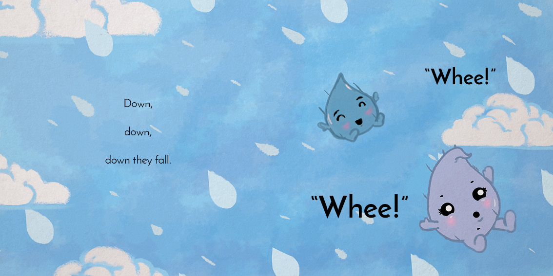 Tone’s Big Drop — original illustrated page 12, English text included