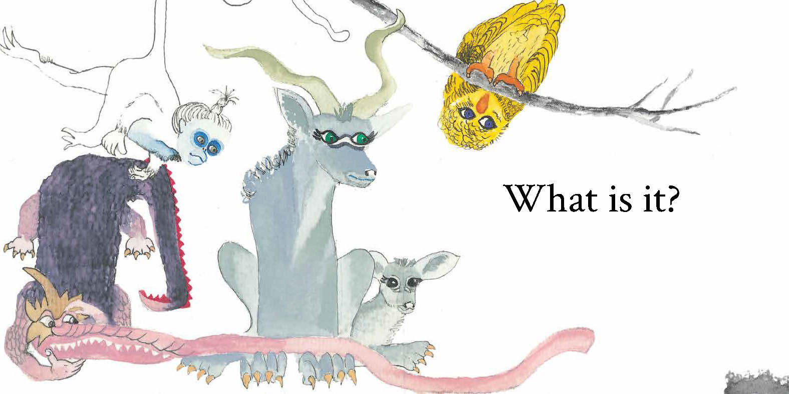 What is it? — original illustrated page 5, English text included
