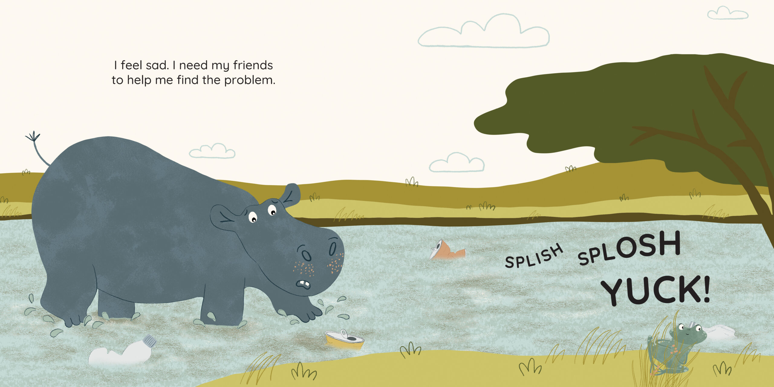 What’s happened to our water? — original illustrated page 4, English text included